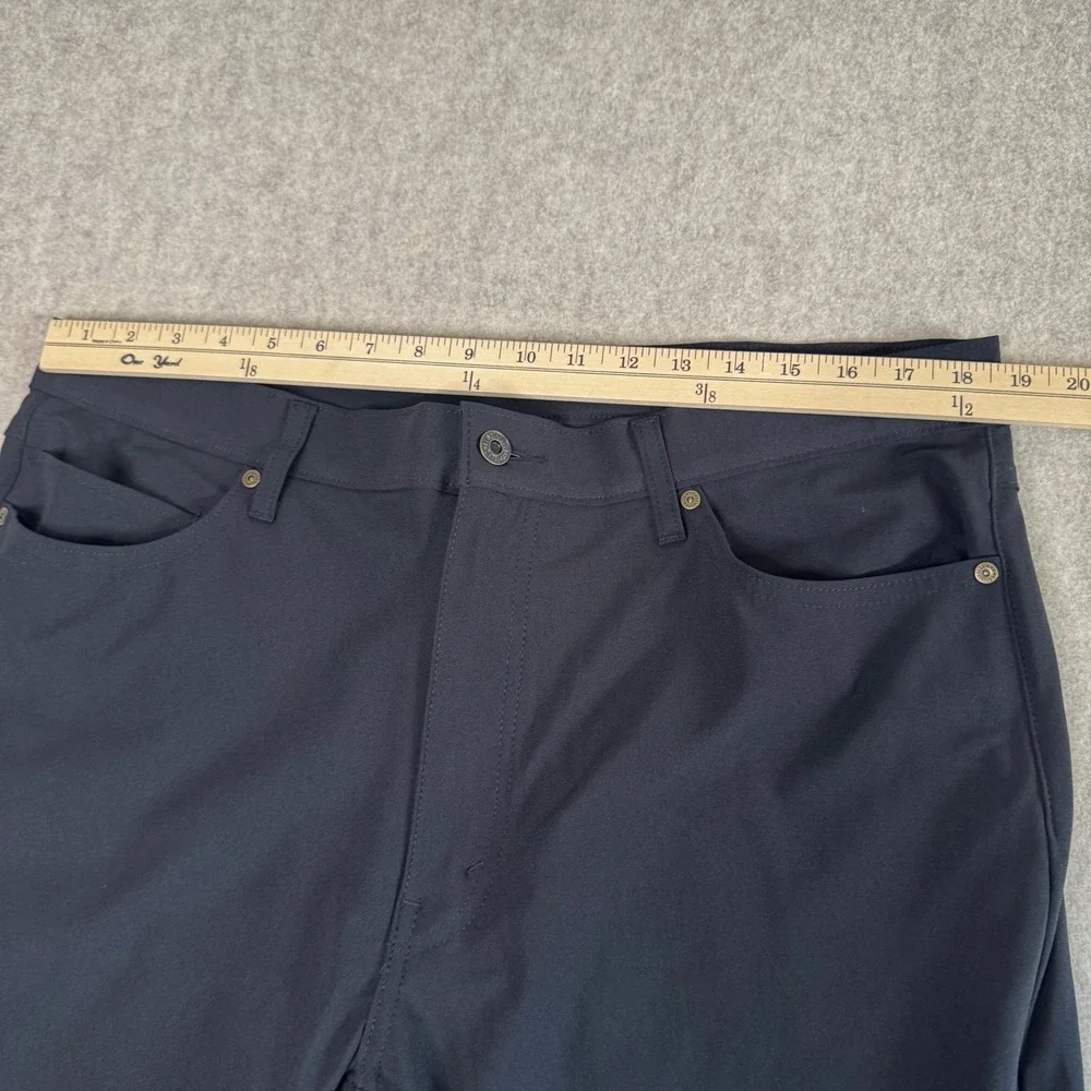Levi 511 Slim Fit Tech Pants Mens 38x32 Black Performance Casual Workwear